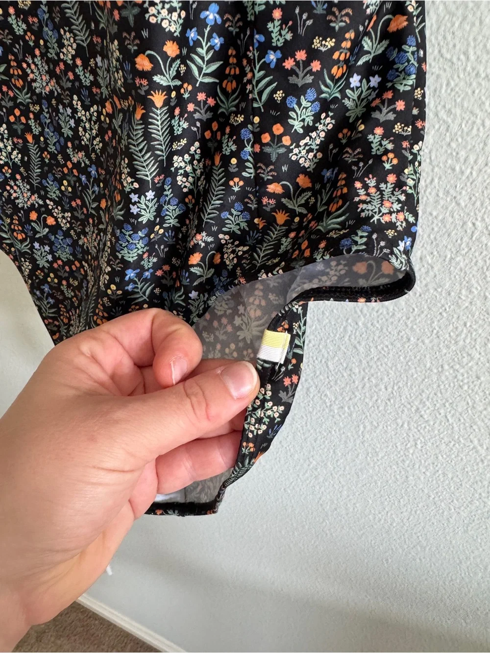 Summersalt Rifle Paper Co Floral Ruffle Strap One-Piece Swimsuit Size 10